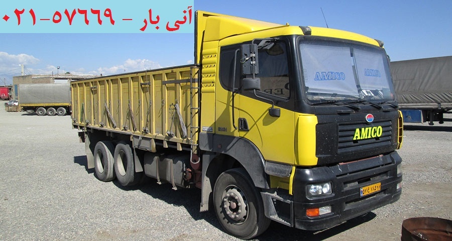 کامیون باربری تهران به خراسان