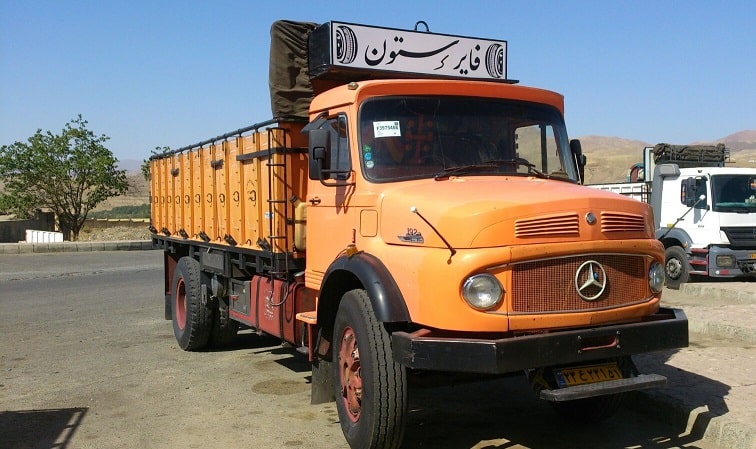 کامیون تک و جفت تهران به رفسنجان