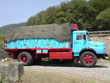 ارسال بار با کامیون و تریلی به پارس آباد