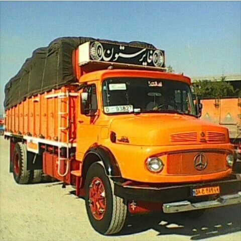 حمل بار با کامیون از سنندج به تهران