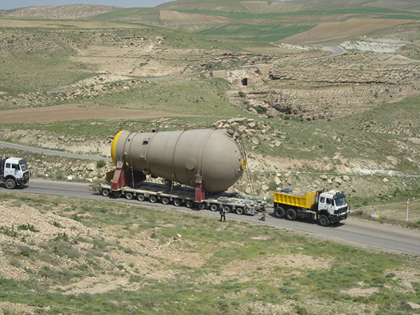 حمل و نقل سنگین برای استان همدان