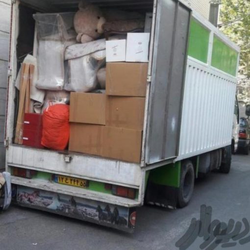حمل اثاثیه با کامیونت مسقف به کلاردشت همراه با بسته بندی تخصصی