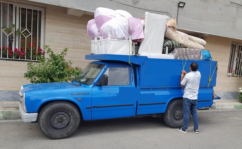 حمل اثاث با نیسان همدان