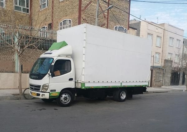 باربری با کامیونت مسقف برای سنندج از شهر شیراز
