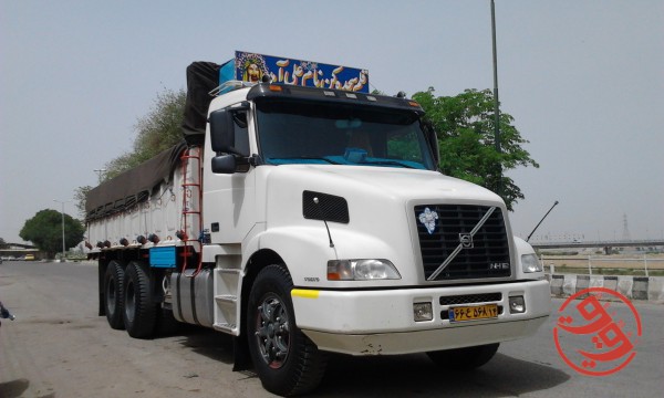 حمل بار با کامیون از شیراز