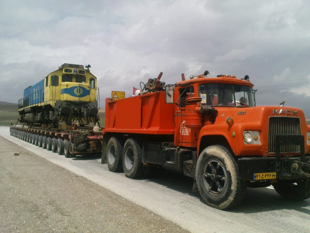 حمل و نقل سنگین از شیراز