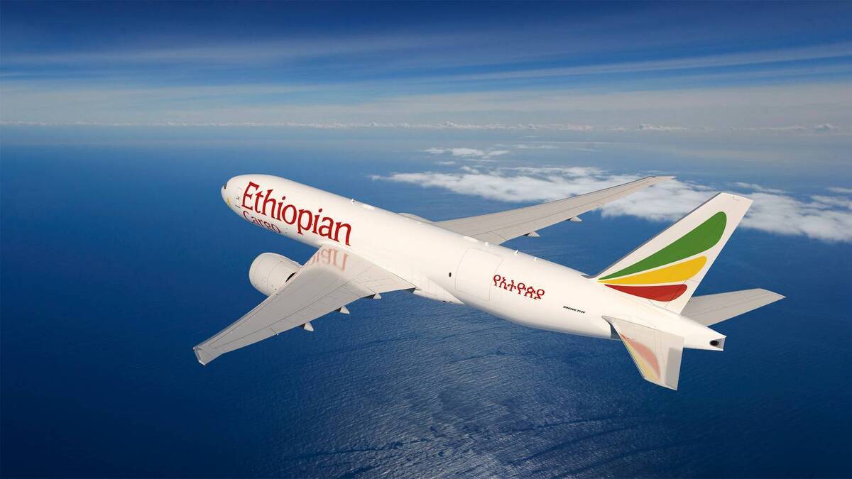 ارسال هوایی از ایران به اتیوپی