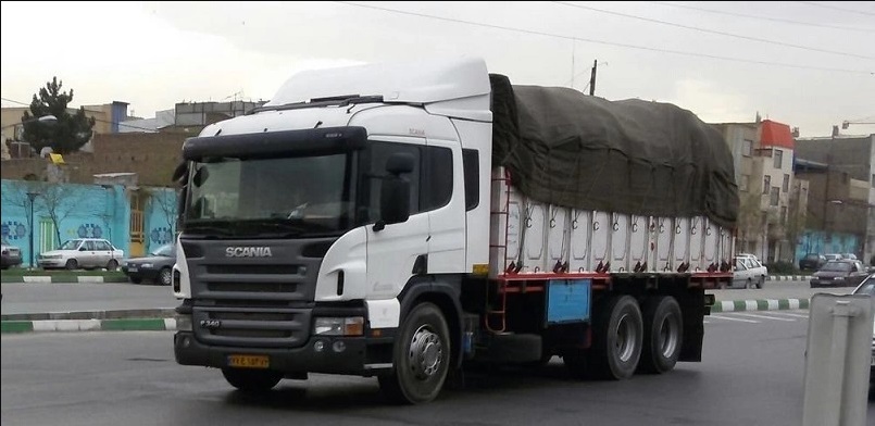 باربری با انواع کامیون از ایوانکی به تبریز