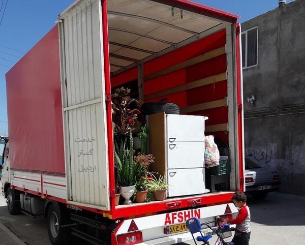 حمل اثاثیه منزل از آستارا به تبریز