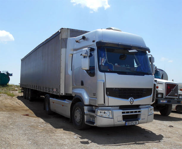باربری کامیون از جیرفت به تبریز